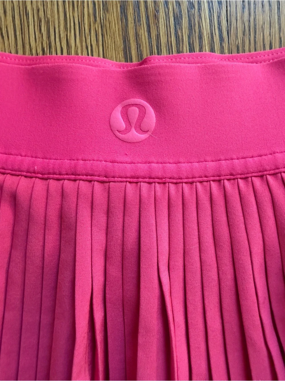 Lululemon Varsity High-Rise Pleated Tennis Skirt LW8AJYS Glaze Pink Size 8